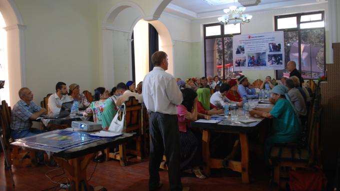 The final workshop of the Birth Registration Project was held in Qurganteppa, Tajikistan
